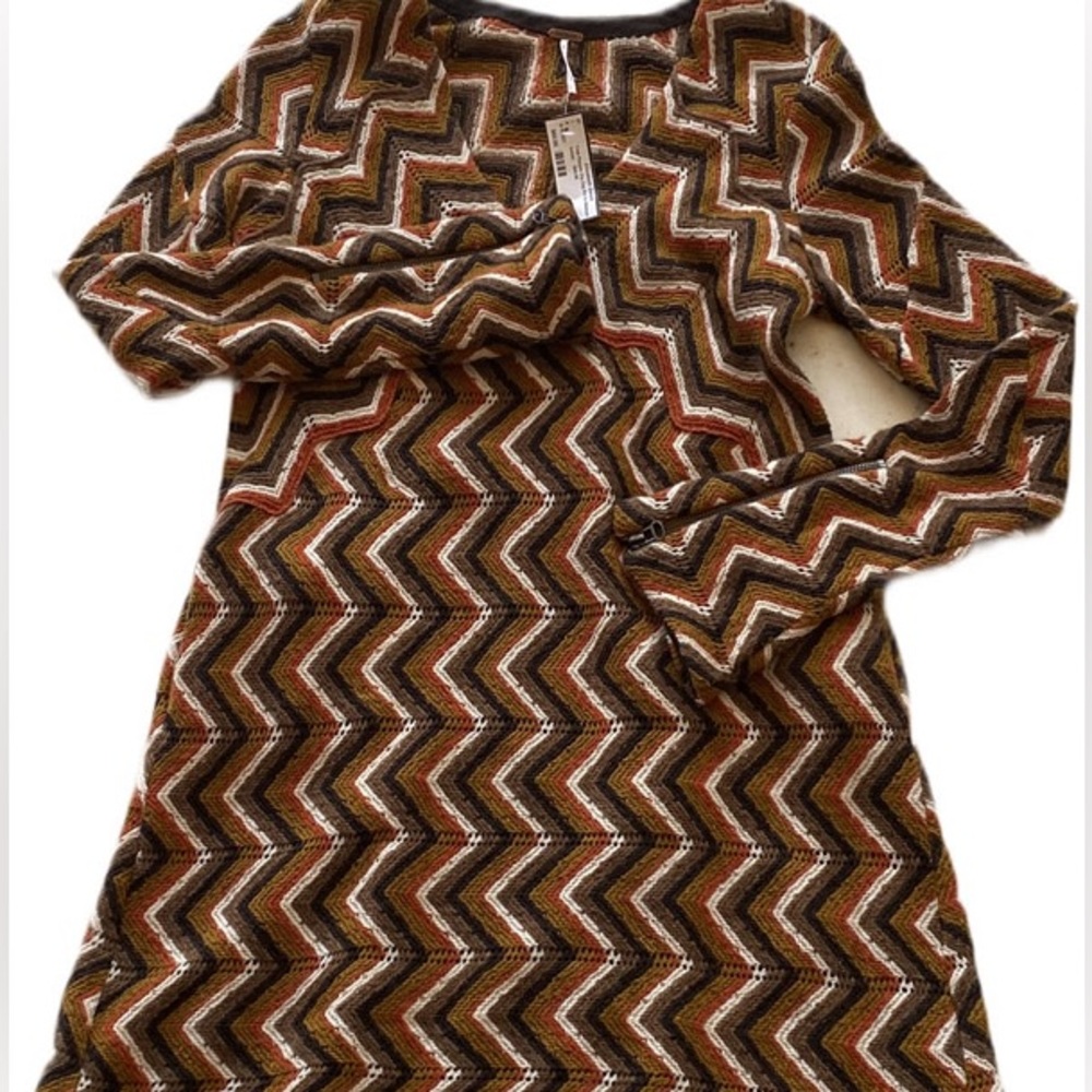 Free people chevron sweater dress!